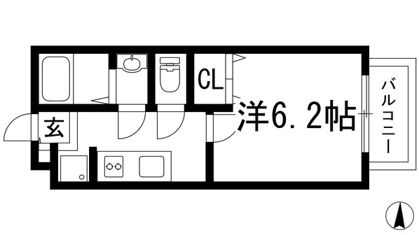 パル石橋の物件間取画像